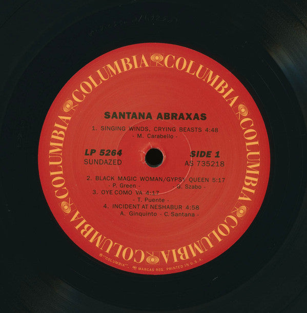 Santana : Abraxas (LP, Album, RE, Gat)