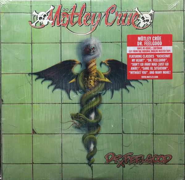 Mötley Crüe : Dr. Feelgood (LP, Album, RE, RM, 180)