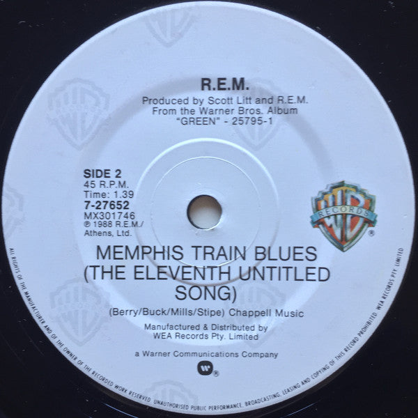 R.E.M. : Orange Crush (7", Single)