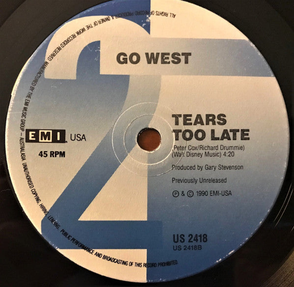 Go West : King Of Wishful Thinking (7", Single)