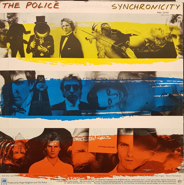 The Police : Synchronicity (LP, Album)