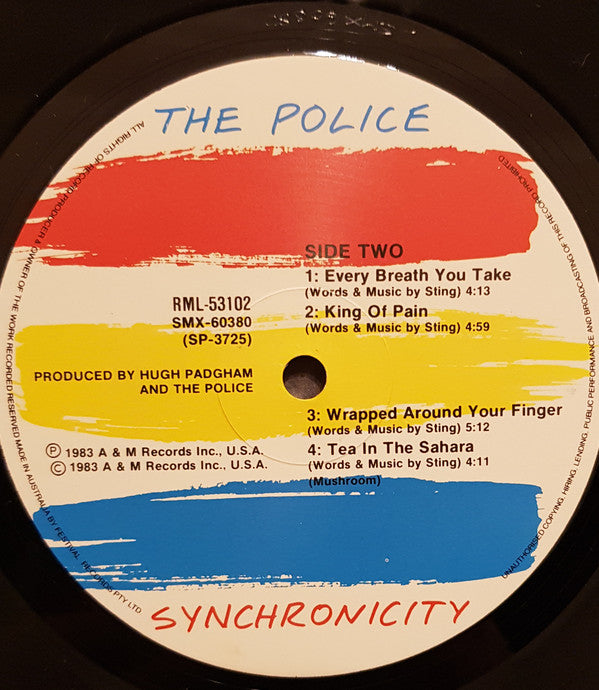 The Police : Synchronicity (LP, Album)