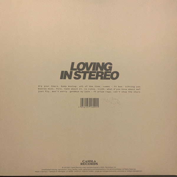 Jungle (12) : Loving In Stereo (LP, Album)
