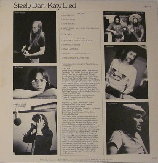 Steely Dan : Katy Lied (LP, Album, RE)