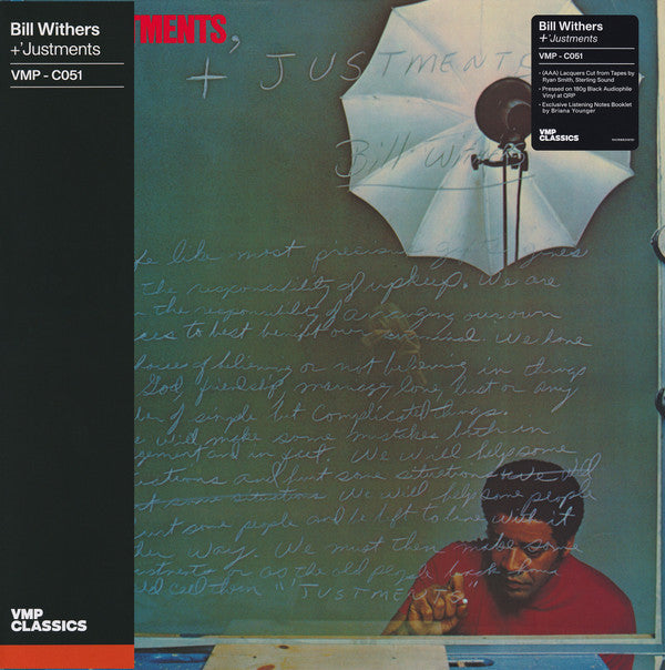 Bill Withers : +'Justments (LP, Album, Club, RE, 180)