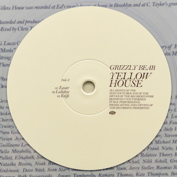 Grizzly Bear : Yellow House (2xLP, Album, Ltd, RE, Cle)