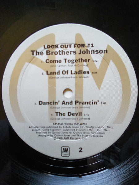 Brothers Johnson : Look Out For #1 (LP, Album, Mon)