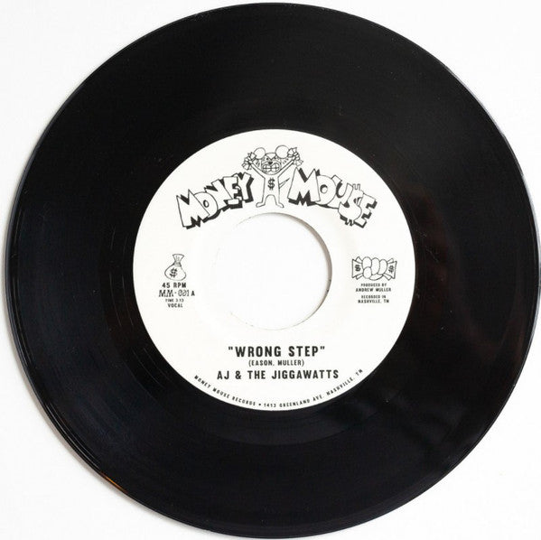 AJ & The Jiggawatts : Wrong Step (7")
