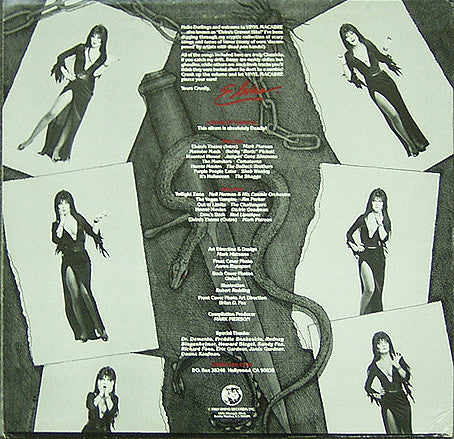 Various : Elvira Presents Vinyl Macabre-Oldies But Ghoulies (Vol. 1) (LP, Comp)