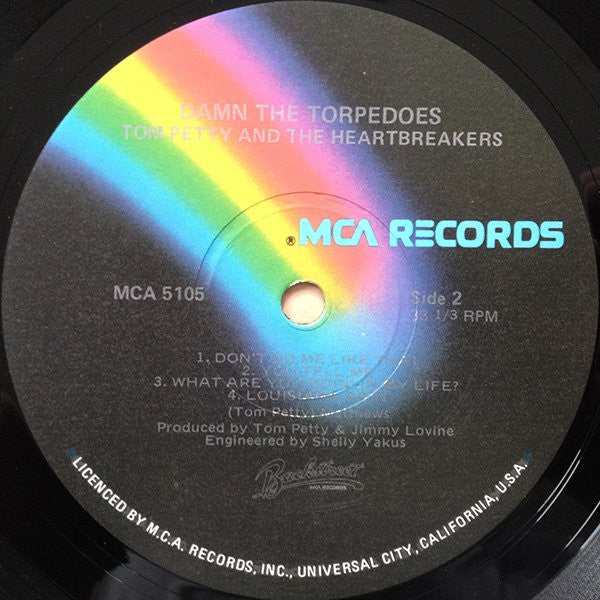 Tom Petty And The Heartbreakers : Damn The Torpedoes (LP, Album)