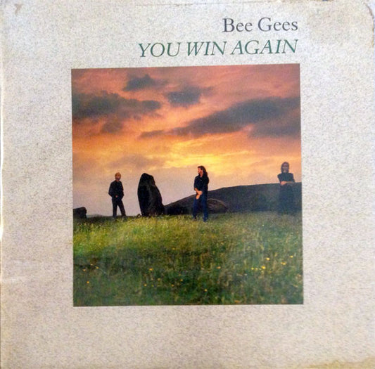 Bee Gees : You Win Again (7", Single)