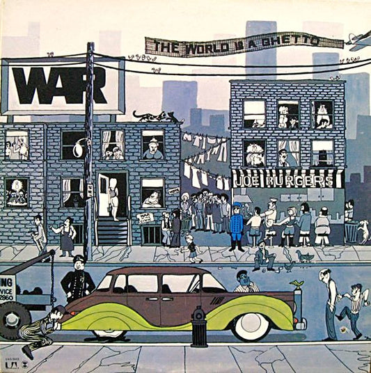 War : The World Is A Ghetto (LP, Album, RE)