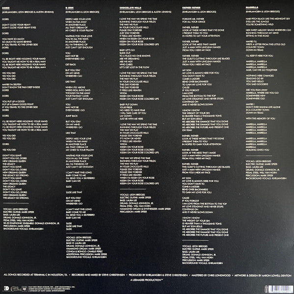 Khruangbin & Leon Bridges : Texas Moon (12", EP, Ltd, Blu)