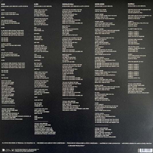 Khruangbin & Leon Bridges : Texas Moon (12", EP, Ltd, Blu)