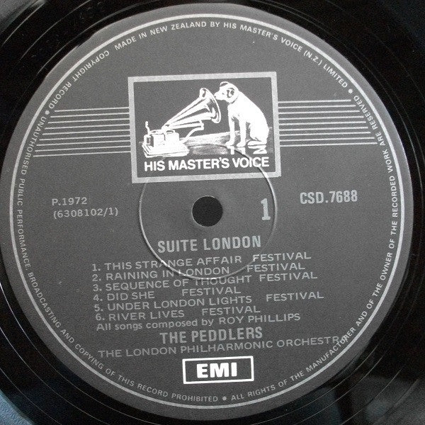 The Peddlers And London Philharmonic Orchestra : Suite London (LP, Album)