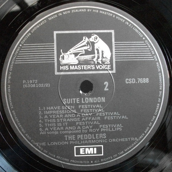 The Peddlers And London Philharmonic Orchestra : Suite London (LP, Album)