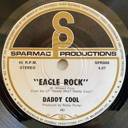 Daddy Cool (5) : Eagle Rock (7", Single)
