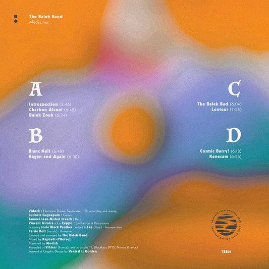The Balek Band : Médecines (2xLP, Album)