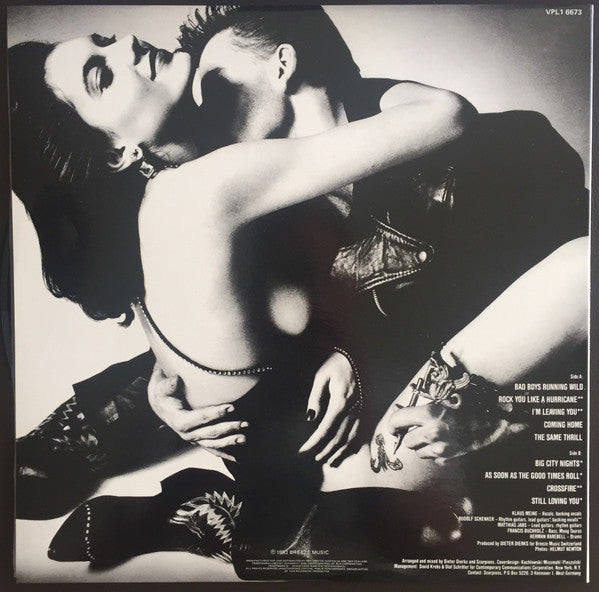 Scorpions : Love At First Sting (LP, Album, Gat)
