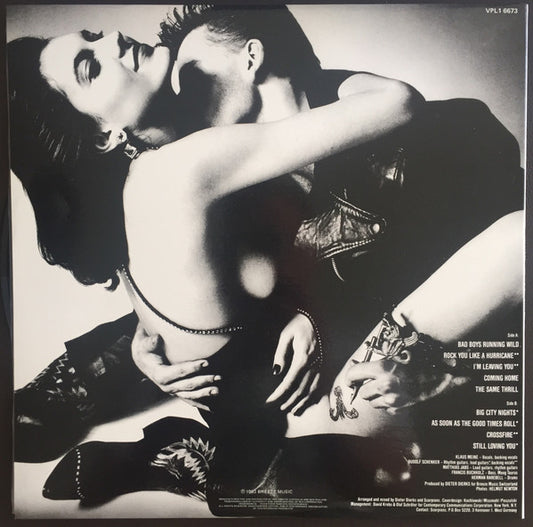 Scorpions : Love At First Sting (LP, Album, Gat)