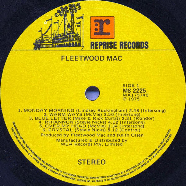 Fleetwood Mac : Fleetwood Mac (LP, Album)