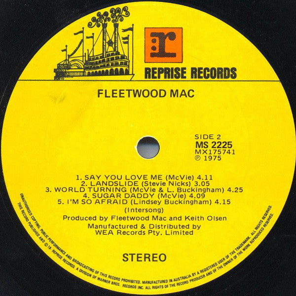 Fleetwood Mac : Fleetwood Mac (LP, Album)