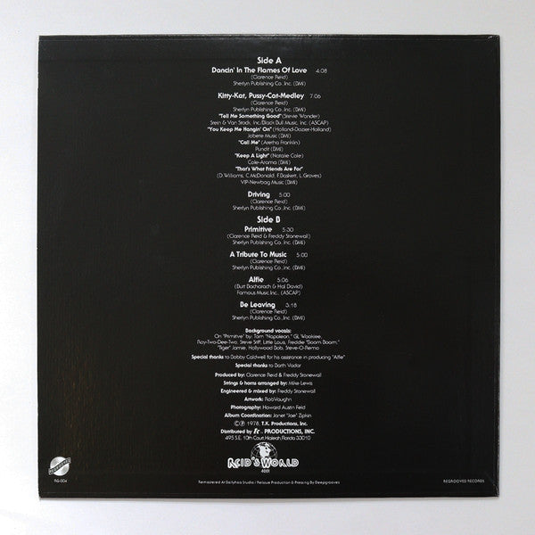 Regina James : Dancin' In The Flames Of Love (LP, Album, Ltd, RE, RM)