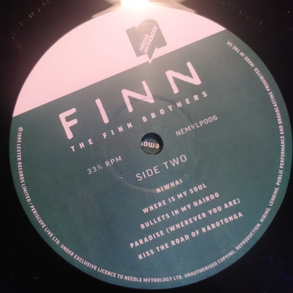 The Finn Brothers : Finn (LP, Album, RE + LP + Comp, Dlx, 180)