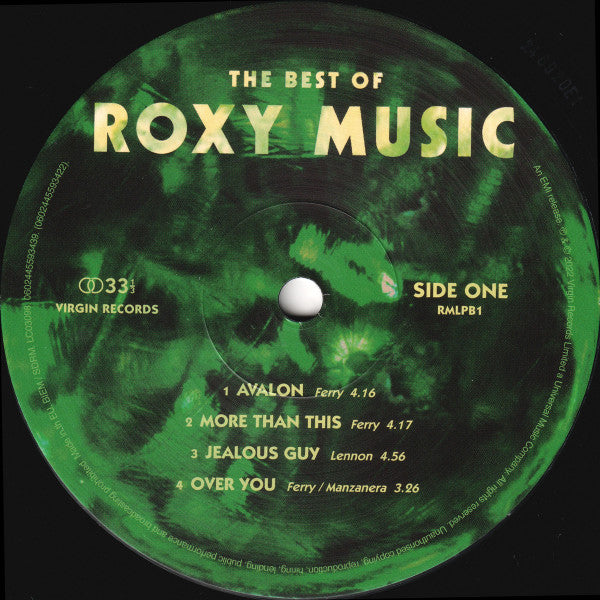 Roxy Music : The Best Of Roxy Music (2xLP, Comp, RE, RM, Hal)