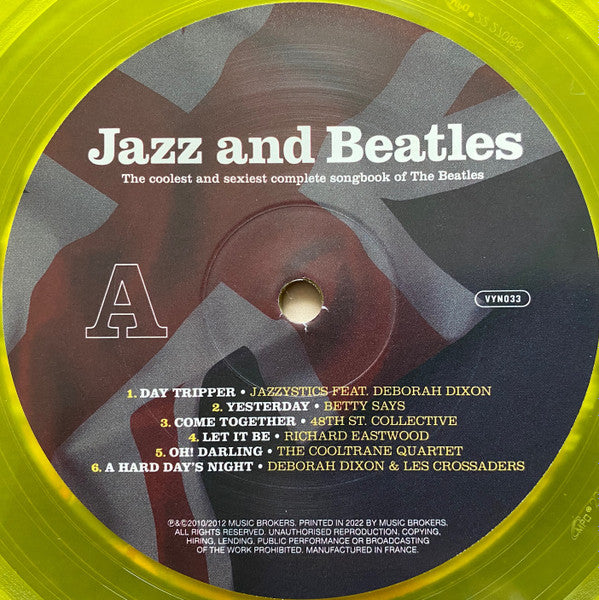 Various : Jazz And Beatles (The Coolest And Sexiest Complete Songbook Of The Beatles) (LP, Album, RE, Yel + LP, Album, RE, Red + Comp, Lt)