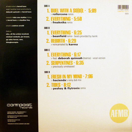 A Forest Mighty Black : Mellowdramatic (Remixed) (2xLP)