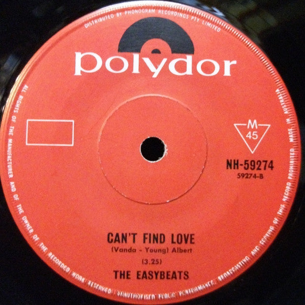 The Easybeats : St. Louis  (7", Single, No )