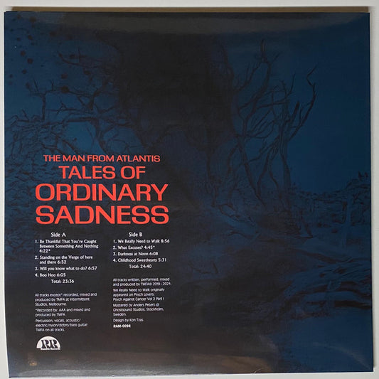 The Man From Atlantis : Tales Of Ordinary Sadness (LP, Ltd)