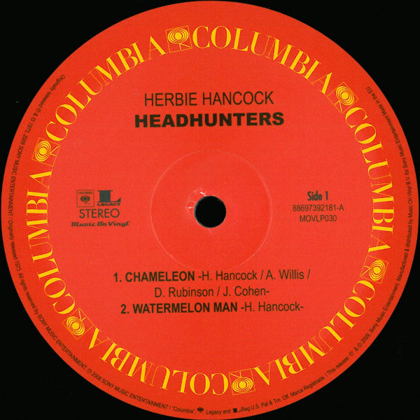 Herbie Hancock : Head Hunters (LP, Album, RE, RM, 180)
