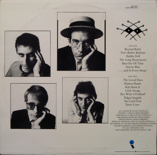 Elvis Costello & The Attractions : Imperial Bedroom (LP, Album)