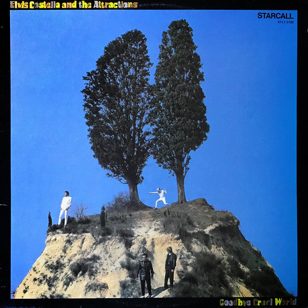 Elvis Costello & The Attractions : Goodbye Cruel World (LP, Album)