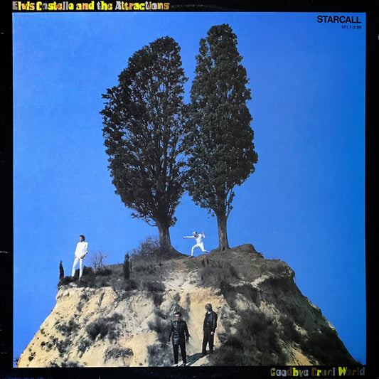 Elvis Costello & The Attractions : Goodbye Cruel World (LP, Album)