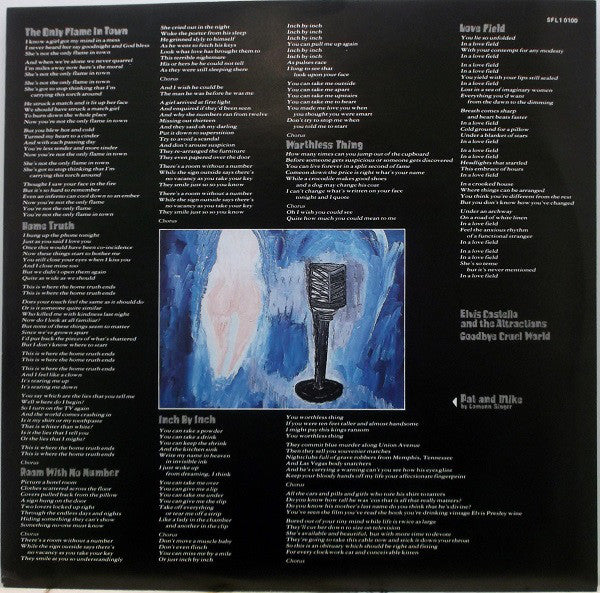 Elvis Costello & The Attractions : Goodbye Cruel World (LP, Album)