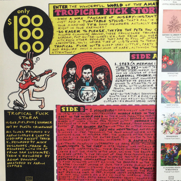 Tropical Fuck Storm : Submersive Behaviour (LP, EP, Blu)