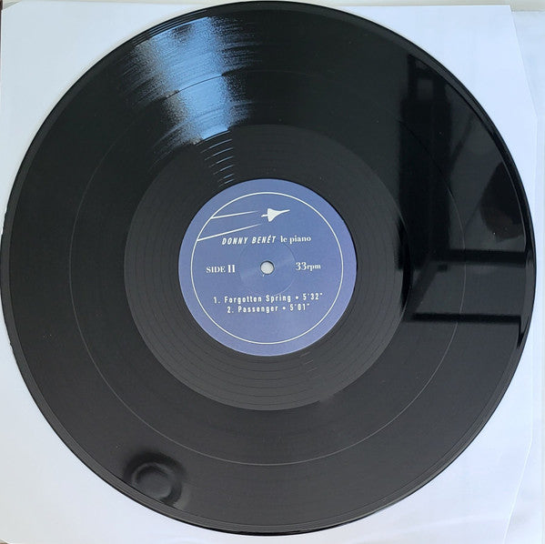 Donny Benet : Le Piano (12", Album, EP, Ltd)