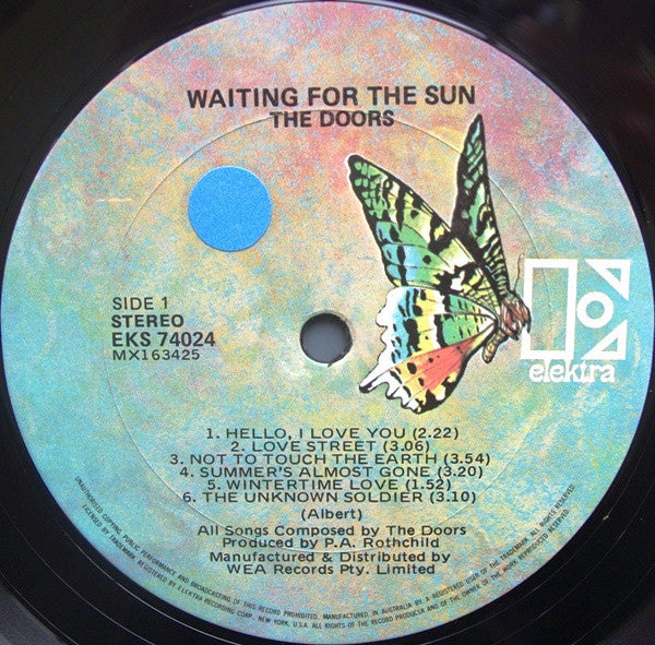 The Doors : Waiting For The Sun (LP, Album, RP)
