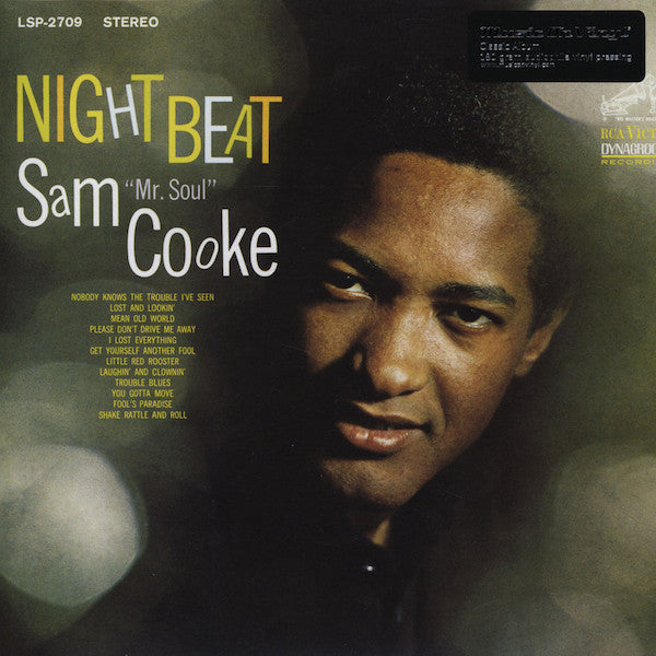 Sam "Mr. Soul" Cooke* : Night Beat (LP, Album, RE, 180)