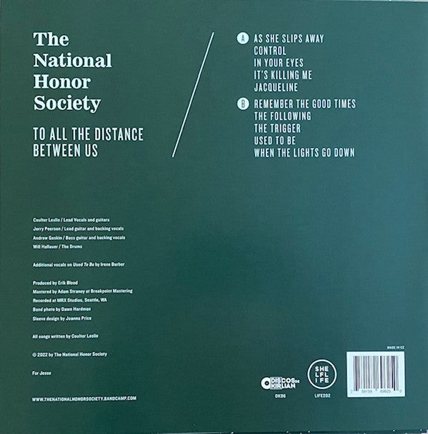 The National Honor Society : To All The Distance Between Us (LP, Album, Ltd, Cok)