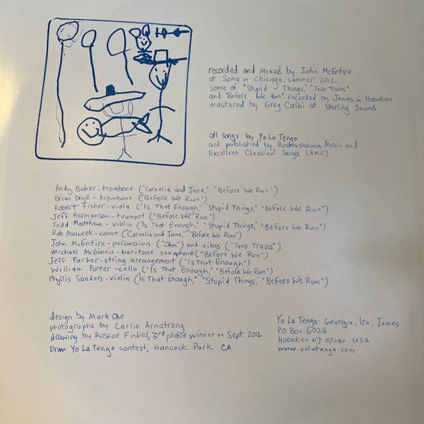 Yo La Tengo : Fade (LP, Album)