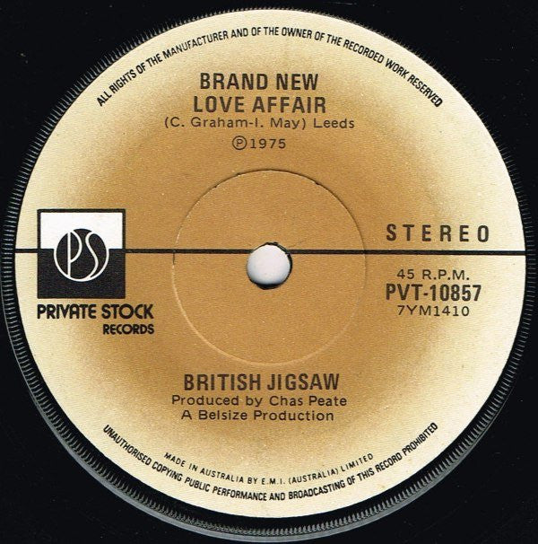 Jigsaw (3) : Sky High (7", RP)