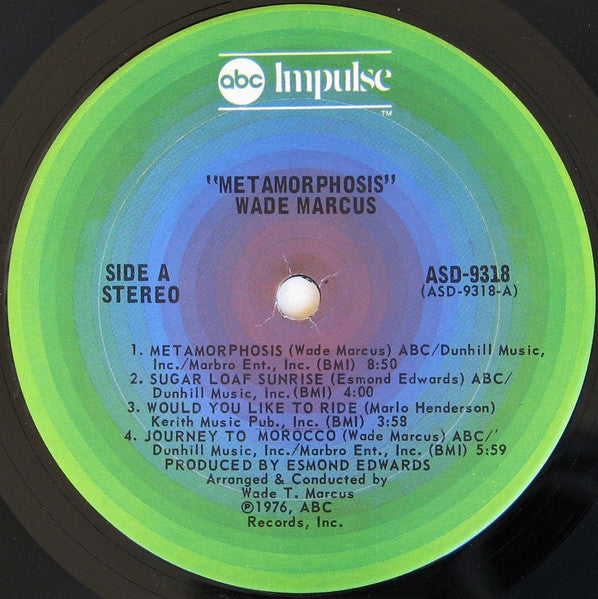 Wade Marcus : Metamorphosis (LP, Album, San)