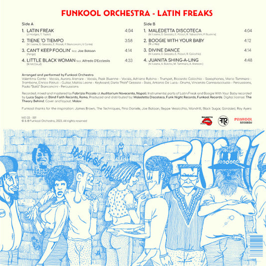 Funkool Orchestra : Latin Freaks (LP, Album)