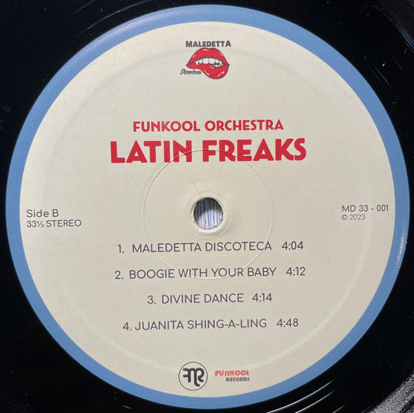 Funkool Orchestra : Latin Freaks (LP, Album)