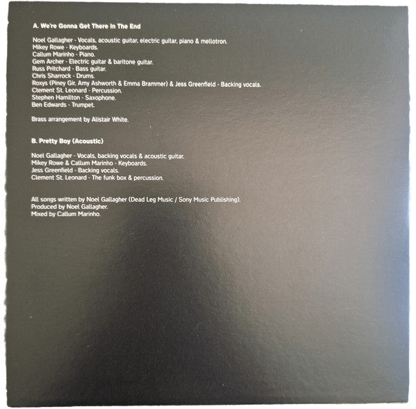 Noel Gallagher's High Flying Birds : Council Skies  (LP, Album, Gat + 7")
