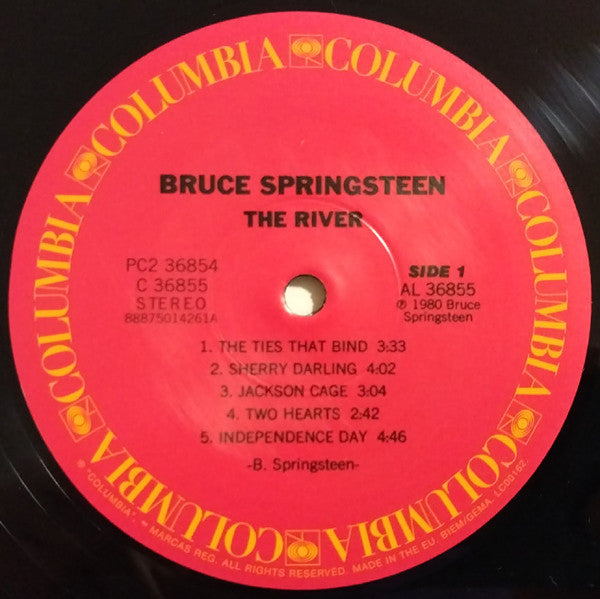 Bruce Springsteen : The River (2xLP, Album, RE, RM, 180)
